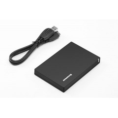 积分商品-联想（lenovo）原装小黑1T移动硬盘 小巧轻薄 USB3.0高速传输